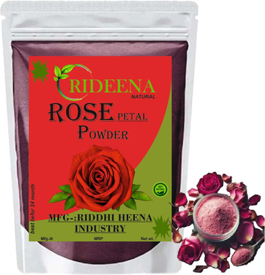 Rideena Natural Rose Powder for face pack new pack(600 g)