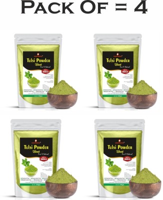 voorkoms Pure Tulsi Powder Sacred Herb for Wellness and Vitality(400 g)