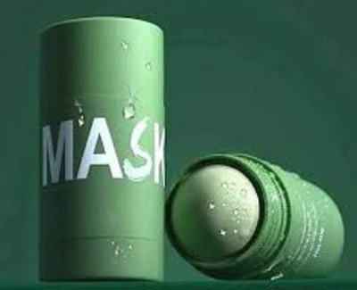Luipui green tea facial mud mask stick for both men & women(40 g)
