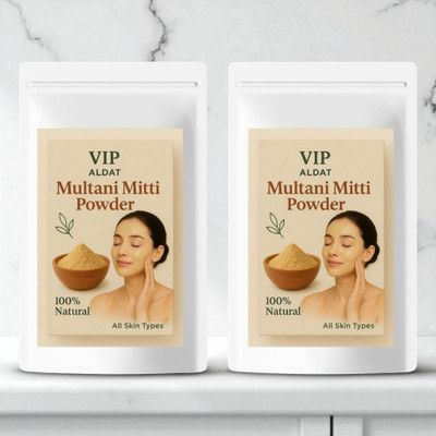 VIP ALDAT Multani Mitti Sudh Nikhar Glowamrit Roop Herbal Touch Twacha Tejas Pack(400 g)