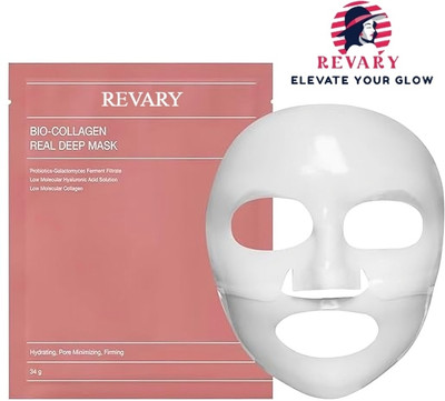 revary Bio-Collagen Real Deep Mask, Hydrating Overnight Mask{pack of 1}(34 g)