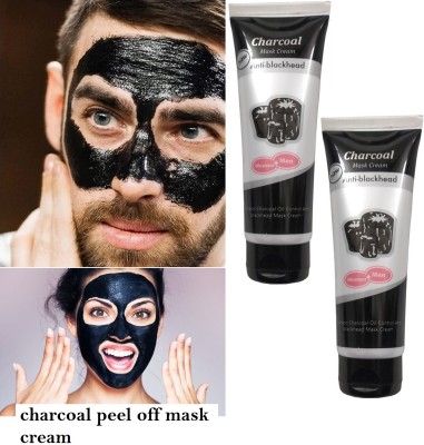 SEUNG Charcoal Peel Off Face Mask Deep Skin Cleansing for men & women(130 g)