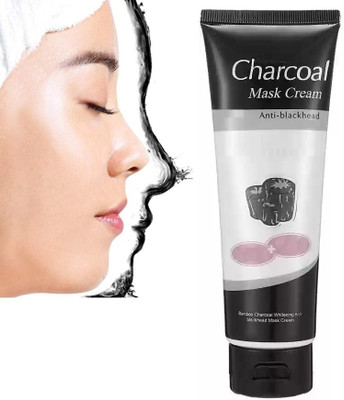 AMOSFIA Charcoal off Mask Enriched with Fruits Extract and Vitamin-E(130 ml)