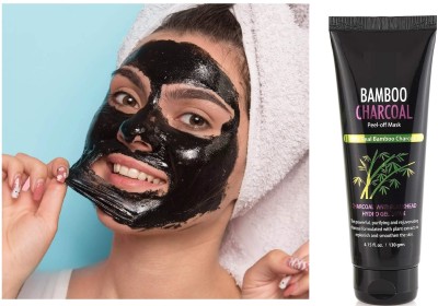 GFSU - GO FOR SOMETHING UNIQUE Charcoal Peel Off Mask for Men & Women(130 ml)