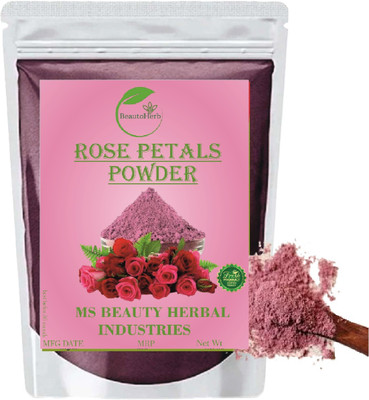 Beautoherb Glow Rose Petal Powder for face pack new face(400 g)