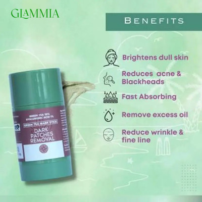 GLAMMIA Dark Patches Remover | Care Stick For Clearer And Brighter Looking Skin(40 g)