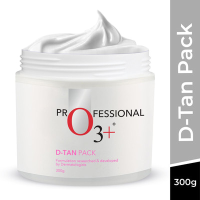 O3+ D Tan Pack Mask for Instant Skin Brightening(300 g)