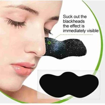 SkinOza 10 Pc Nose Strips Blackhead Remover & Pore Cleanser Skincare Cleansing Charcoal(10 g)