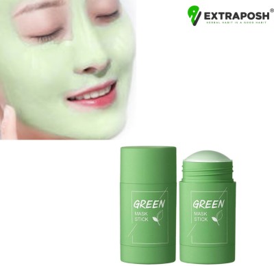 Extraposh Green Tea Mask Deep Cleansing Solid Mask Purifying Clay Stick Mask Pack of 1(20 g)
