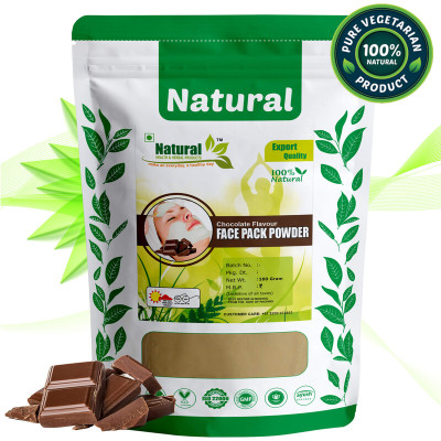 Natural Health and Herbal Products Cocoa Cleanse - Purifying Chocolate Face Pack Powder for Blemish-free Skin(100 g)