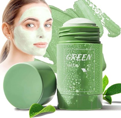 GFSU - GO FOR SOMETHING UNIQUE Green Tea Cleansing Mask Stick for Face | For Blackheads Whiteheads(40 g)