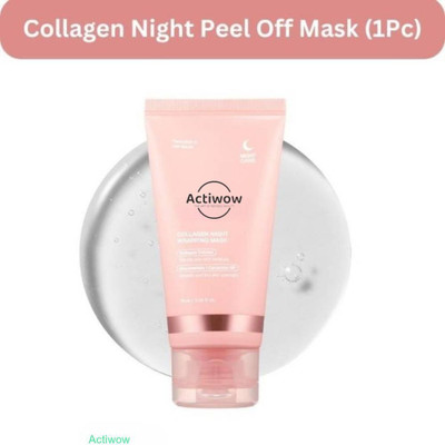 Actiwow Collagen Night Mask Wrapping Age Defying Mask(100 ml)