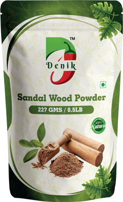 Denik Sandalwood Powder | Pure & Natural | Skin Care, Face Masks & Herbal Remedies(227 g)
