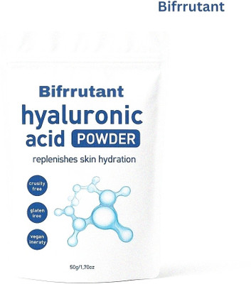 BIFRRUTANT Hyaluronic Acid Powder For Face Smooth And Firm Radiance Glow(50 g)