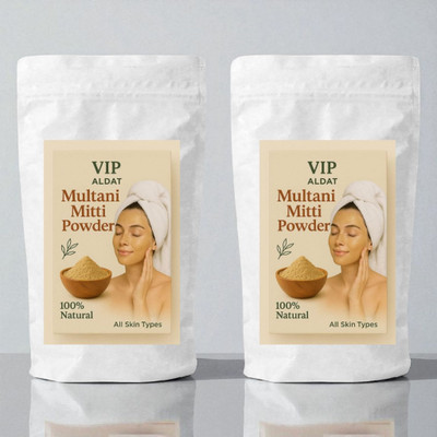 VIP ALDAT Tan Nikhar Multani Mitti Haldi Chandan Shudh Tez Prabhav(400 g)