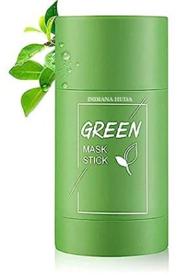 INDIANA HUDA Green Tea Cleansing Mask Stick for Face|For Blackheads & Oil Control(40 g)