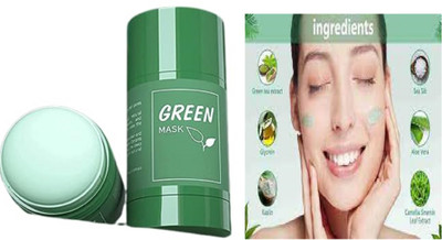 Luipui green tea pores, deep clean mud clay stick(40 ml)