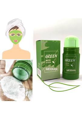 JBZ Green Tea Mask Deep Cleaning Oil Control Moisturizing Hydrating Cream Mask(40 g)