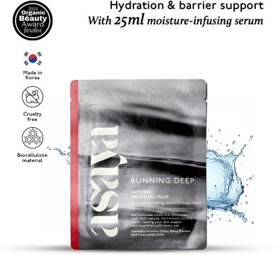 ASAYA Hydrating Sheet Mask for Dry Skin, Hydration & Barrier Repair, Made in Korea(25 ml)