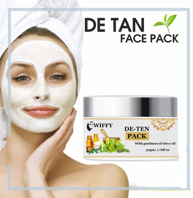 Wiffy De Tan Removal for Glowing&Lighting oil Control, Anti Acne&Pimples(50 ml)