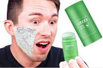 Luipui GREEN TEA MASK MUD STICK FOR ANTI ACNE PIMPLES(40 g)