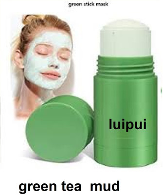 Luipui green tea mud face mask awesome and long lasting(40 g)