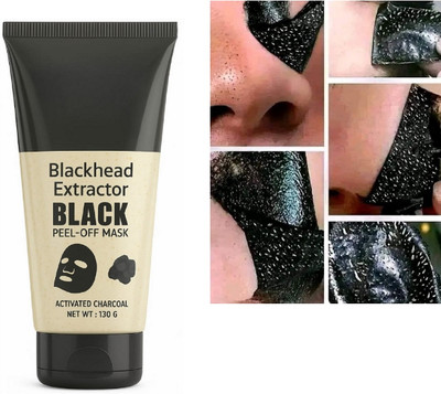 nuvya Black Charcoal Face Peel Mask(130 g)