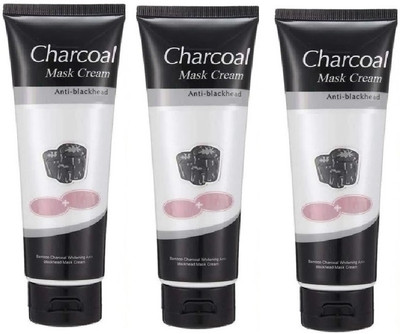 Luster Shine Charcoal Peel off Mask For Men Dead Cells removal Peel off Mask(390 ml)