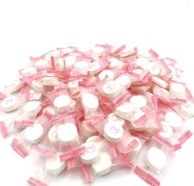 feelhigh Compressed Facial Mask Tablets Disposable Paper Natural Cotton(10 g)