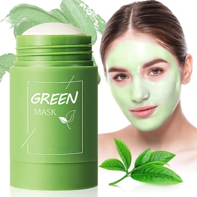 Luster Shine Green tea stick mask for the clear & glowing skin face pack(40 g)