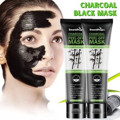 smartdrops Activate Charcoal Peel off Mask blackhead Remover Deep Cleaning(120 ml)