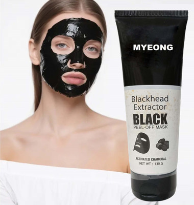 MYEONG Charcoal Peel-off Mask Anti Blackhead Charcoal Peel Off Mask(130 g)