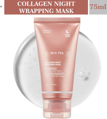 Buy TYA Collagen Sleep Mask 75ml for Radiant Skin with Niacinamide & Ceramide(75 ml)