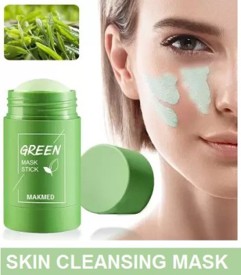 MAKMED SKIN CLEANSING PEEL OFF MASK GREEN STICK 40GM PACK OF ONE(40 g)