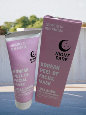 Deeparth Korean Collagen Night Peel Off Mask - Deep Hydration and Skin Firming(90 ml)
