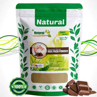 Natural Health and Herbal Products Soothing Cocoa - Calming Chocolate Face Pack Powder for Sensitive Skin care face(100 g)