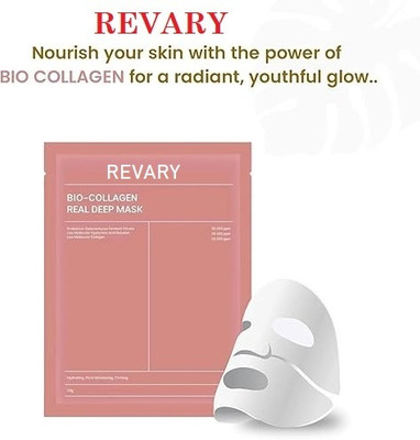 revary Bio-Collagen Mask, Bio Collagen Face Mask Overnight, Bio Collagen Face Mask(34 g)