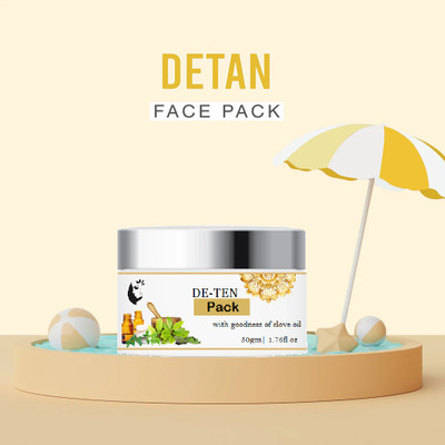 KA-KAIASHA Professional D -TAN Tan Removing Clove Face Pack(50 g)