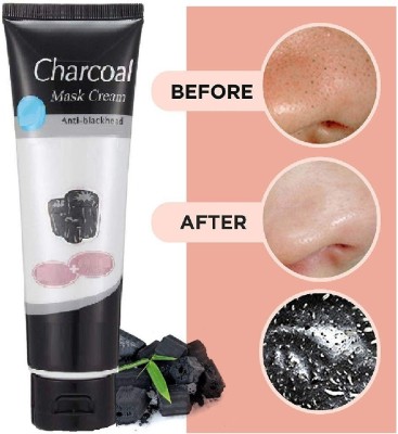 Yuency Charcoal Peel Off Mask for Men & Women black head remover(130 ml)