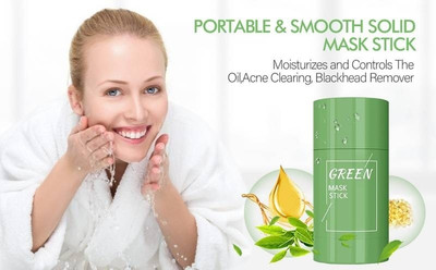 Wonholli Moisturizing Hydrating Skin Rotating Cream Mask Stick Mud Clay Mask(40 g)