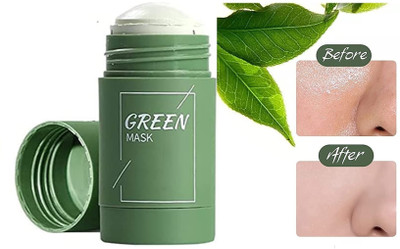 Wonholli Green Tea Clay Stick mask, Toning Face Mask Stick(40 g)