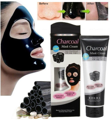 MYEONG Charcoal Face Mask Oil Control Anti-Acne Deep Cleansing Blackhead Remover Tube(130 ml)