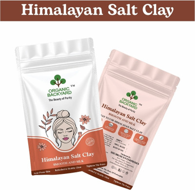 Organic Backyard Himalayan Salt Clay for Exfoliation & Glow(100 g)