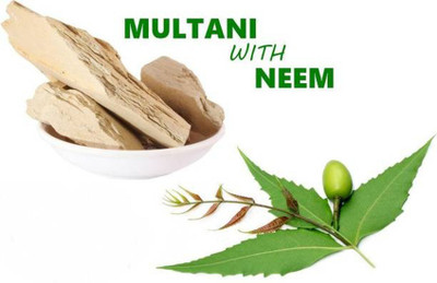 imtion NATURAL MULTANI MITTI WITH NEEM POWDER ( FACE PACK ) 100 GM(100 g)