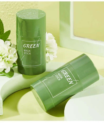 Latixmat GREEN TEA MASK STICK FOR FACE DEEP CLEANSING MUD GREEN TEA PURIFYING(80 g)
