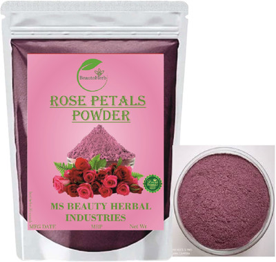 Beautoherb Rose Petal leaves powder for Glow skin(400 g)