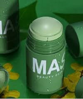 Luipui best green tea mud purifying mud stick pack of 1(40 g)