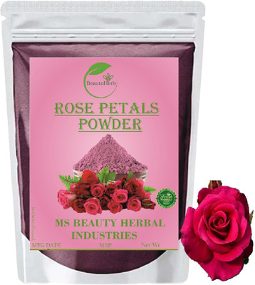 Beautoherb Natural Rose Powder for face pack glow(400 g)