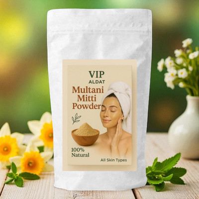 VIP ALDAT FaceBloom Multani Mitti for Youthful Glow and Soft Skin Texture(450 g)
