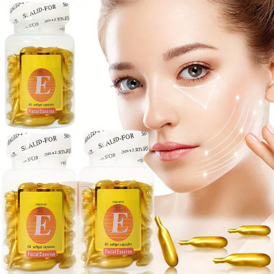 luzimaisa Vitamin E Skin Oil Capsules Anti-Aging Serum Removing Whitening Capsule(180 g)